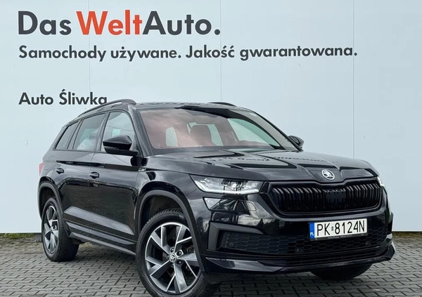 Skoda Kodiaq cena 166900 przebieg: 38046, rok produkcji 2023 z Borek Wielkopolski małe 277